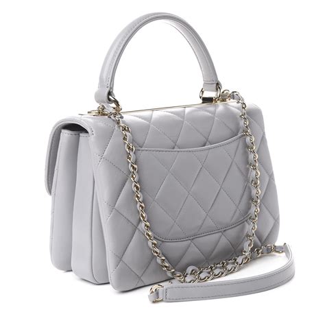 chanel trendy cc grey|chanel trendy cc small.